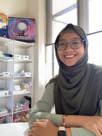 Nuraishah - Creative arts therapist (art therapist)